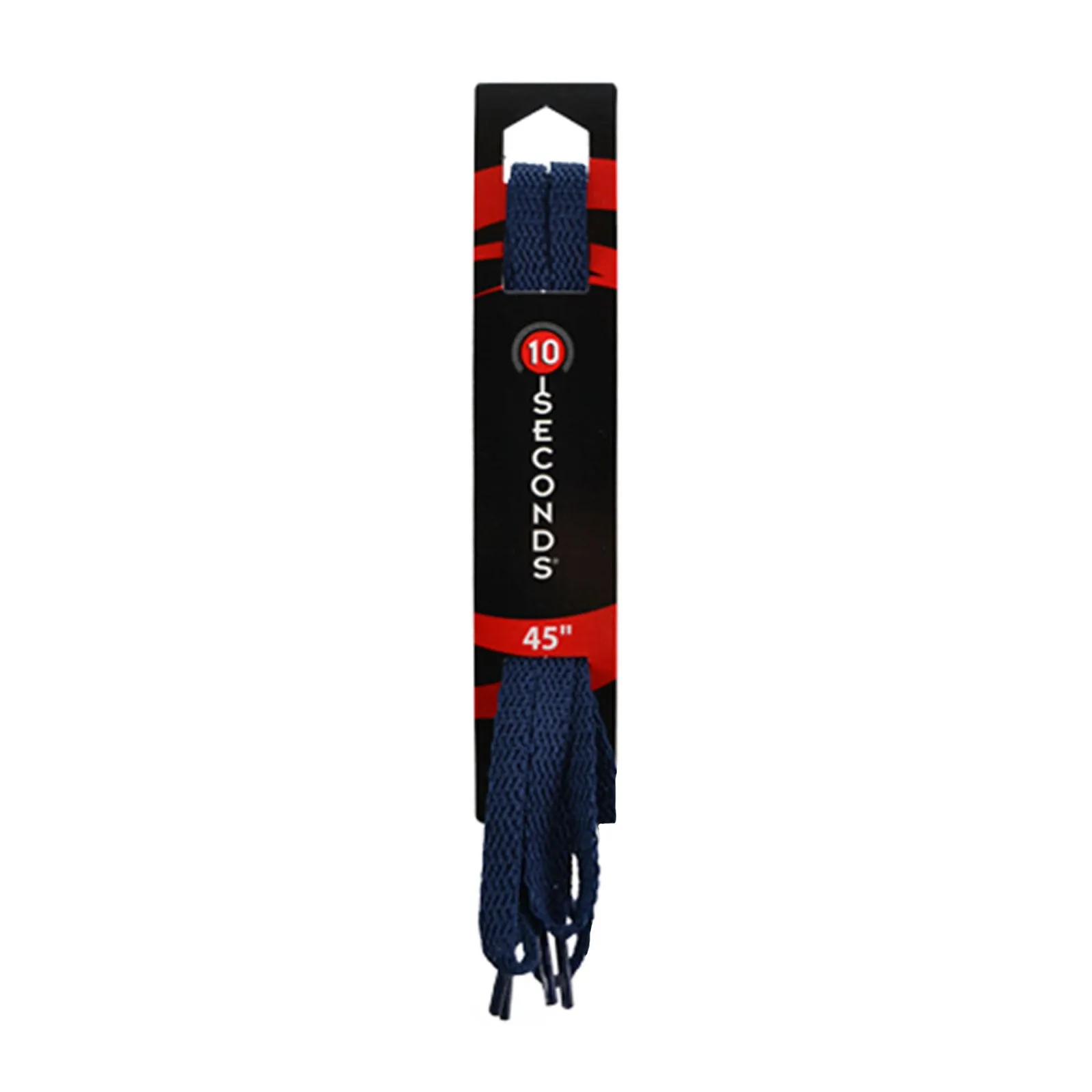 10-Seconds Athletic Flat Tubular Shoe Lace - Navy