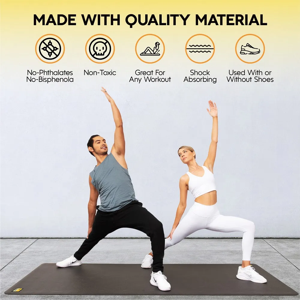 10' x 6' x 1/4" Exercise Mat - (60 Square Feet)