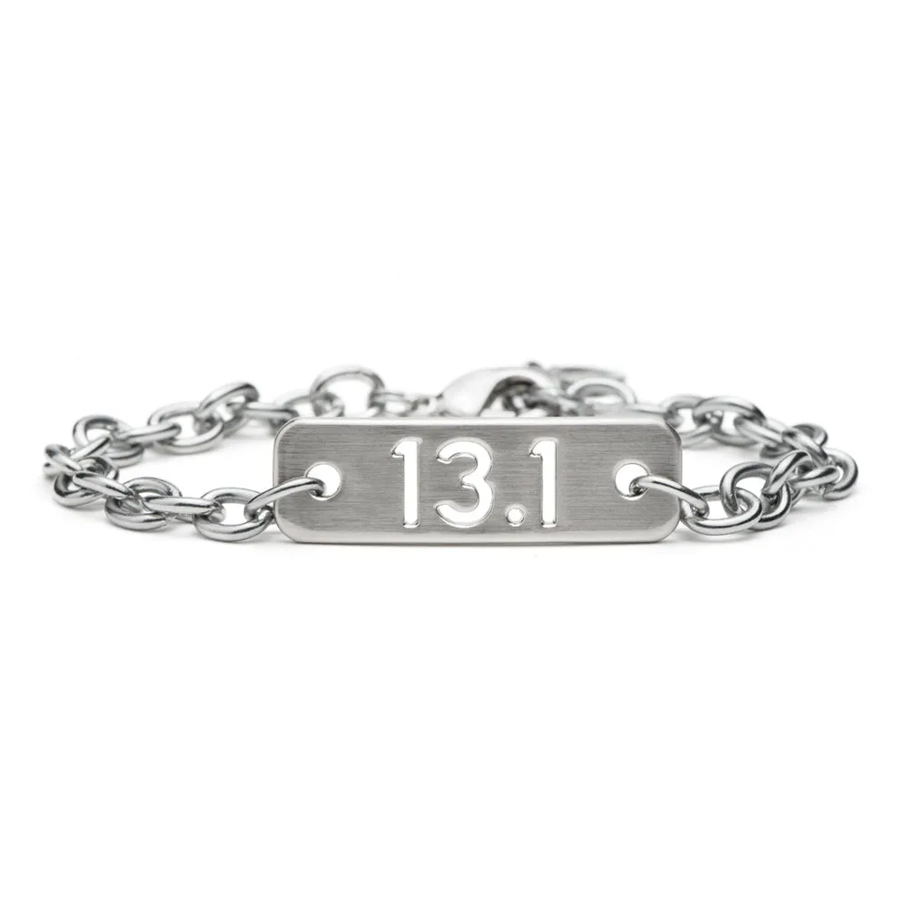 13.1 Half Marathon Chain Running Bracelet-Adjustable