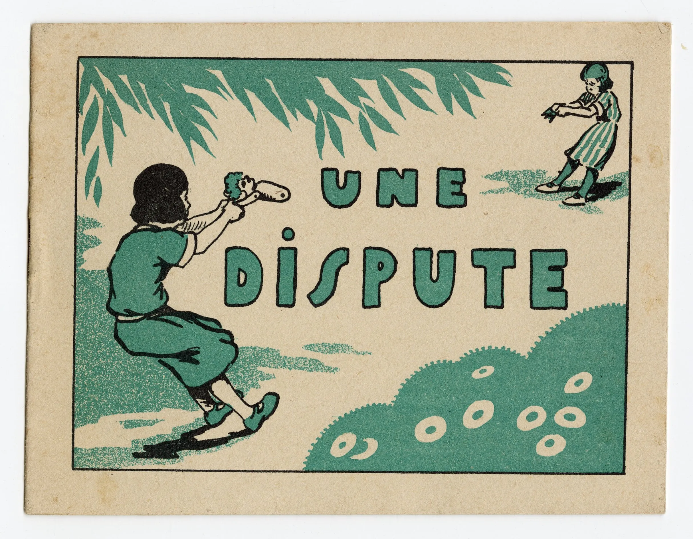 1920's "Une Dispute" French Promotional Booklet for Wood-Milne Rubber Heels and Soles