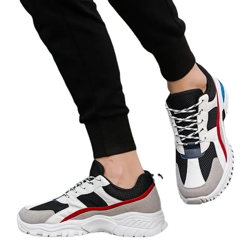 2024 summer mesh men's shoes Korean version ins super fire old shoes ulzzang trend breathable sports shoes men