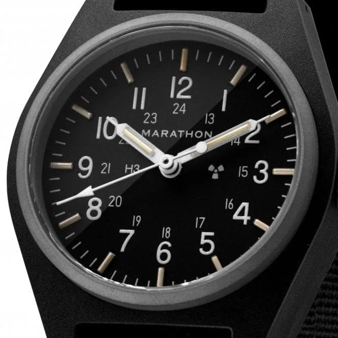 34mm Black General Purpose Mechanical (GPM) Ballistic Nylon Watch