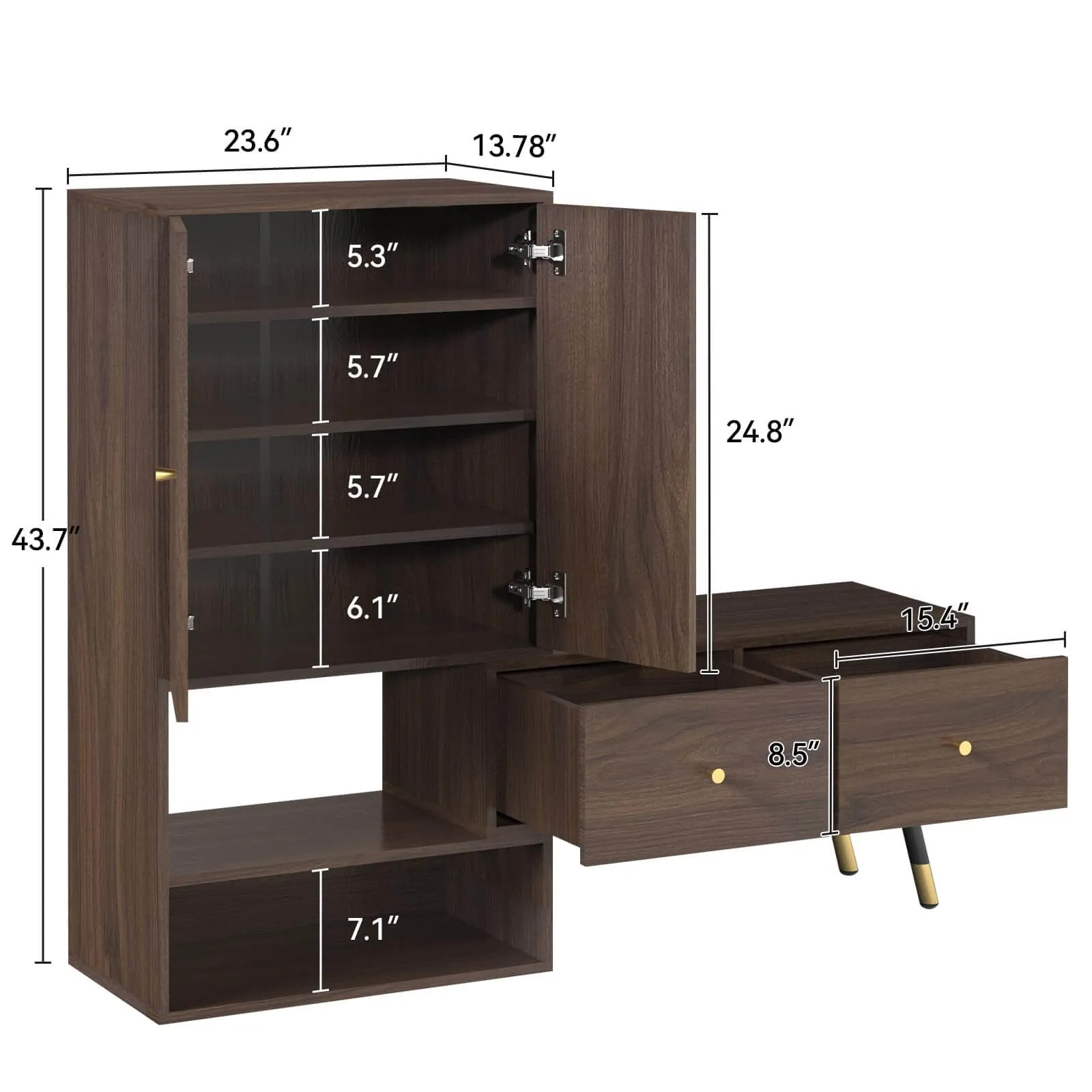 6-Tier Shoe Storage Cabinet IF046