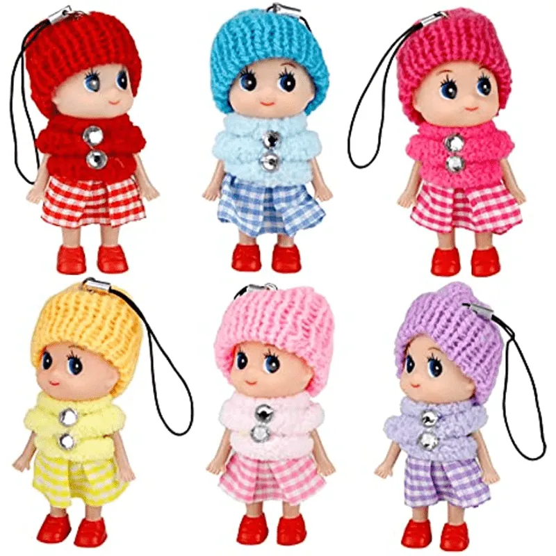 6pc Little Girl Dolls Set  The Perfect Surprise Gift