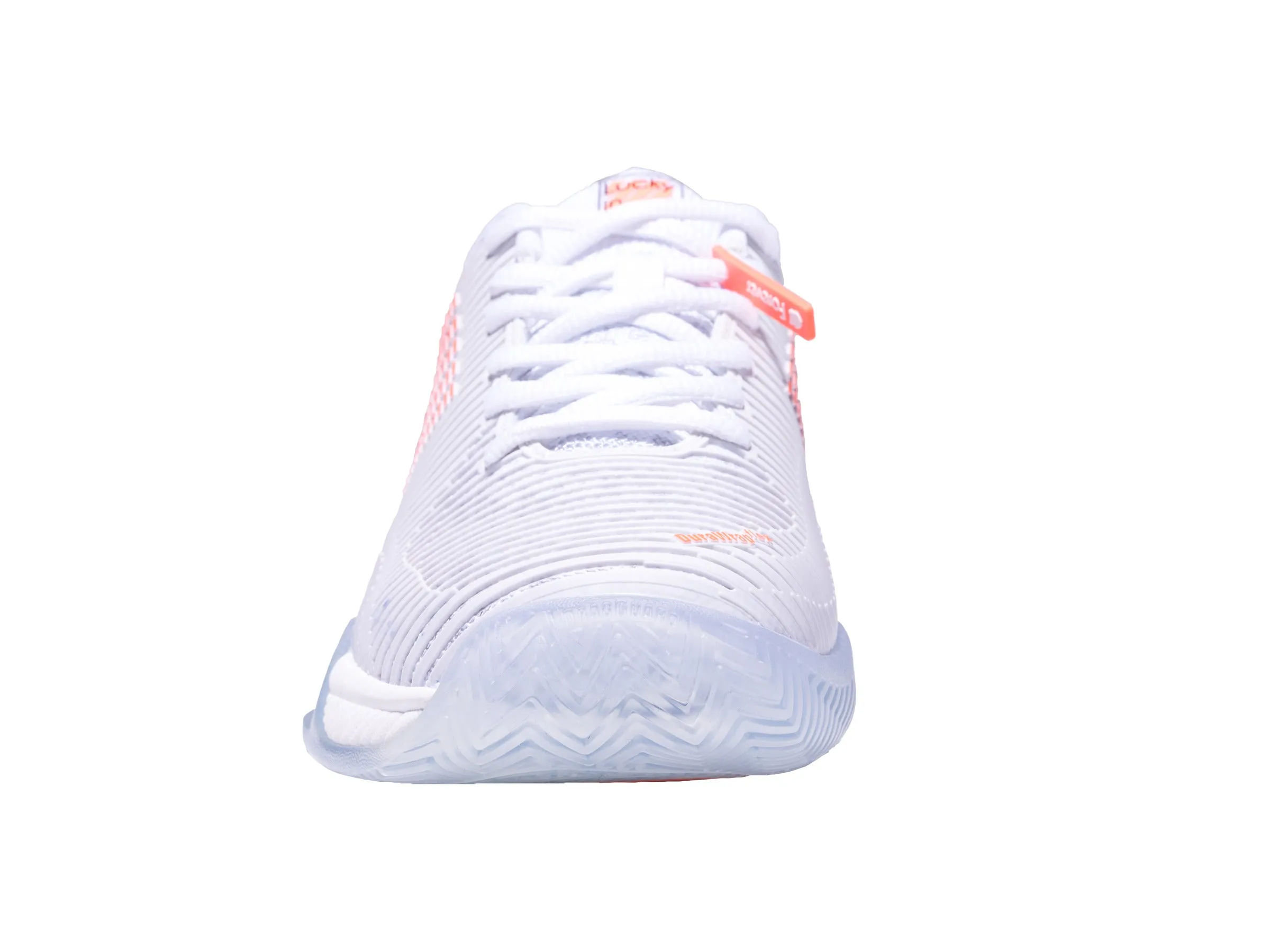 97382-112-M | HYPERCOURT EXPRESS 2  LUCKY IN LOVE | WHITE/DOVE/ORANGE GLOW