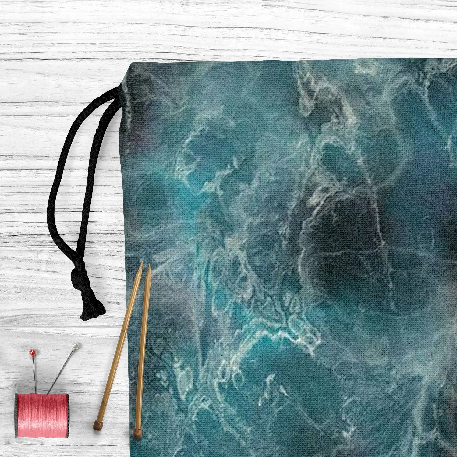 Abstract Surface D2 Reusable Sack Bag | Bag for Gym, Storage, Vegetable & Travel