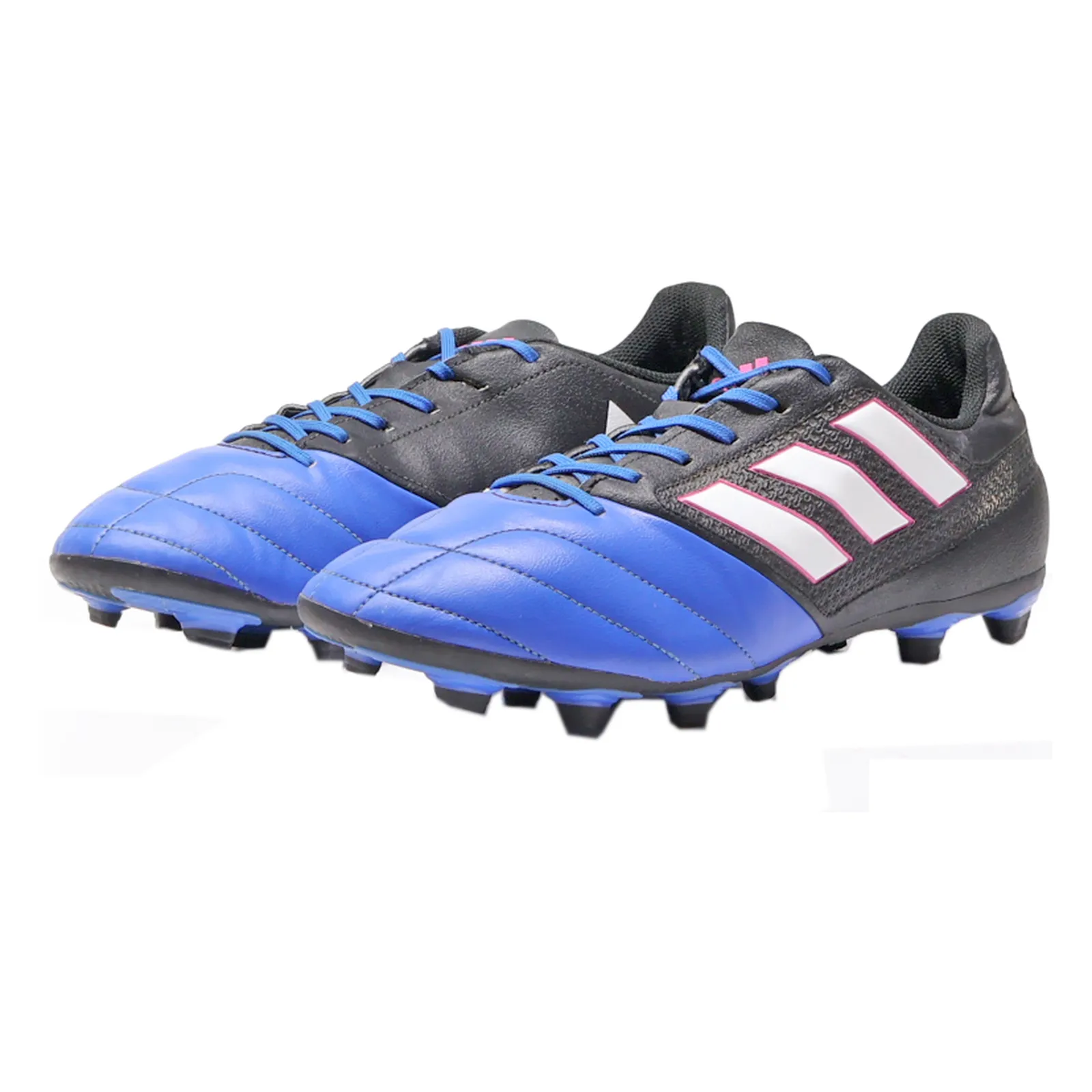 ADIDAS Ace 17.4 Football Boots Sneaker Trainers Black Leather Mens UK 11.5