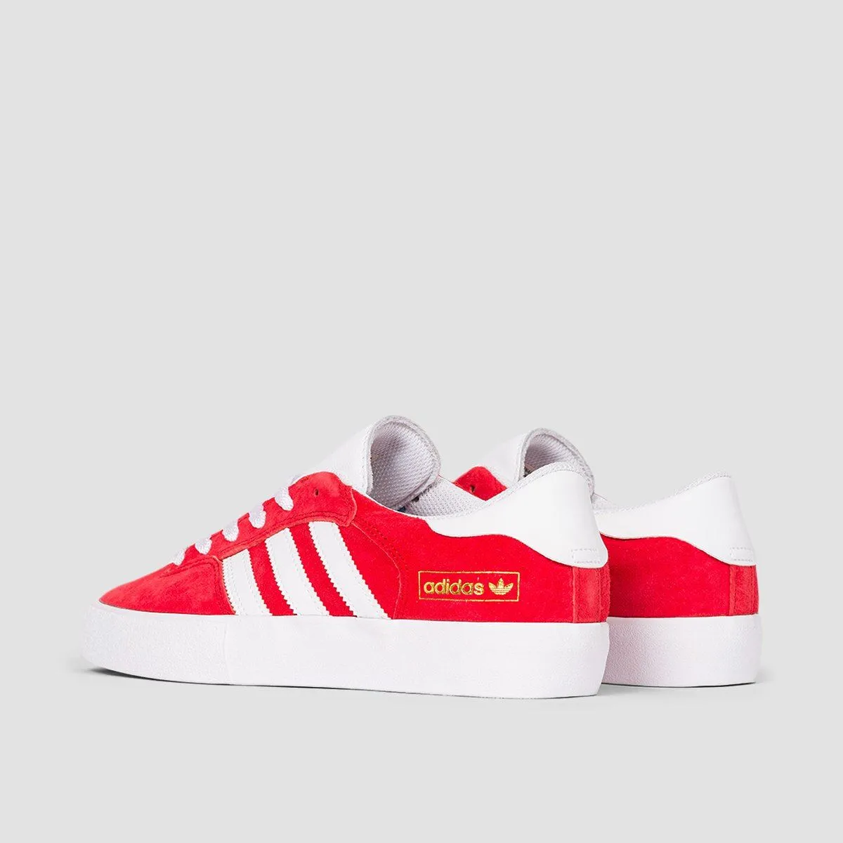 adidas Matchbreak Super Shoes - Scarlet/Footwear White/Gold Metallic