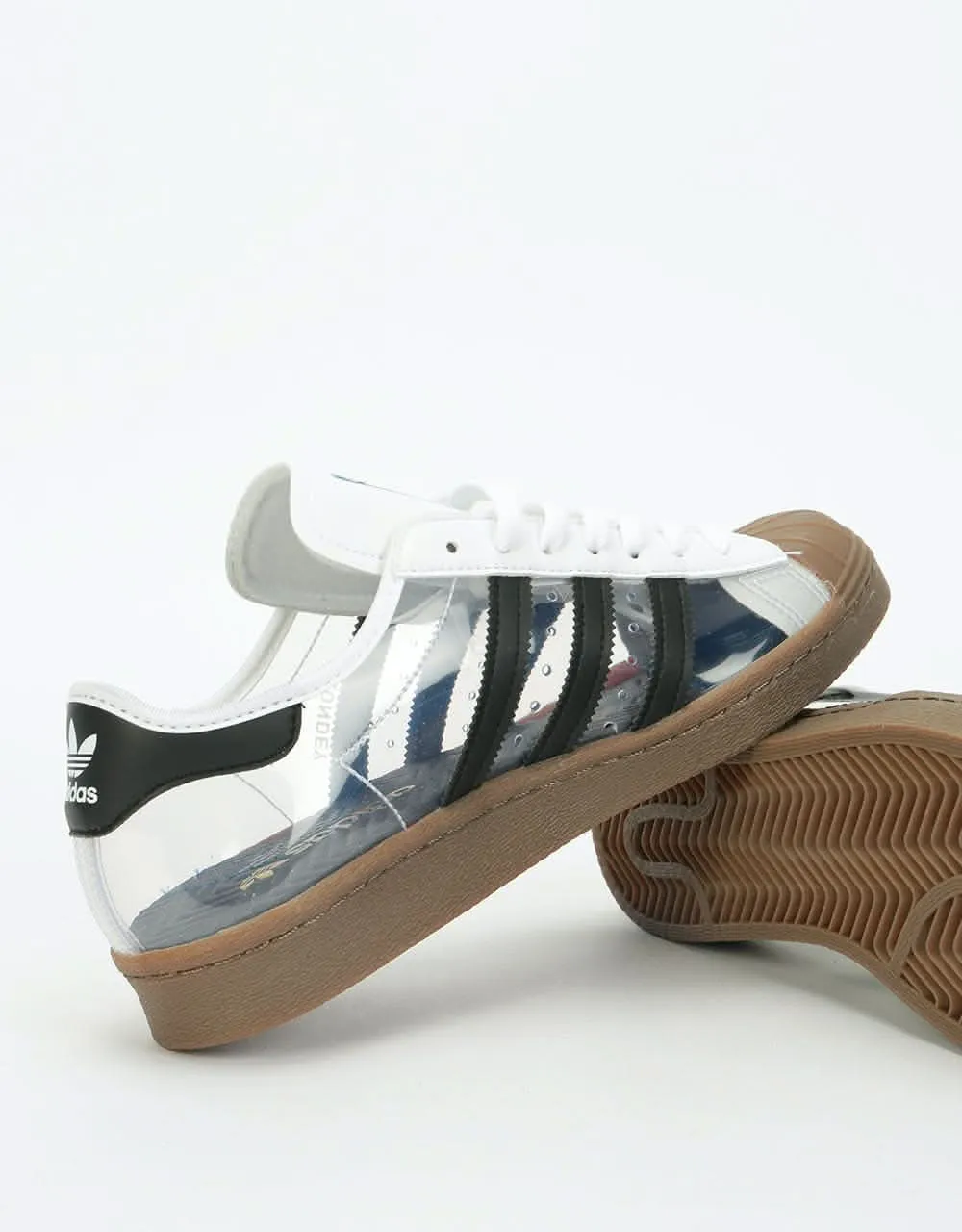 adidas Superstar 80s x Blondey Skate Shoes - White/Black/Gum