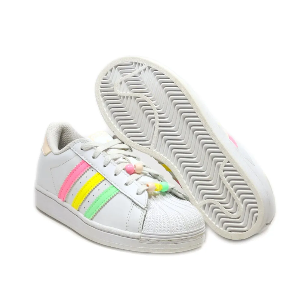 Adidas Superstar 'Cloud Sneakers Leather White Colour For Kids