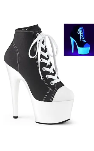 ADORE-700SK-02 Black & White UV Sneaker Heels