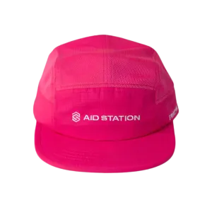 Aid Station - Fractel Running Hat - Fluro Pink