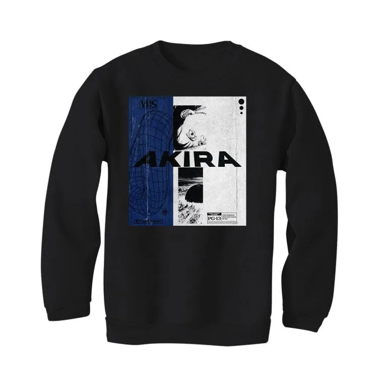 Air Jordan 1 “Dark Marina Blue” Black T-Shirt (AK)