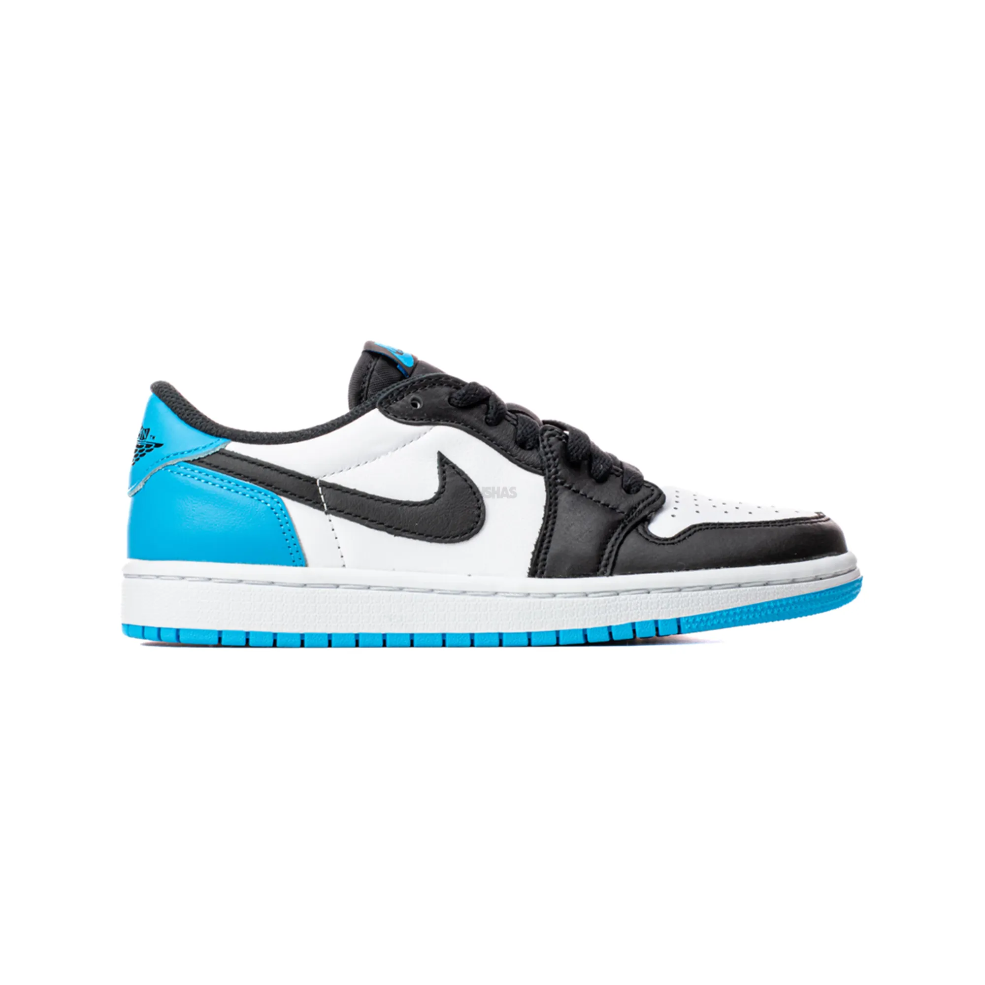 Air Jordan 1 Low 'Black Dark Powder Blue' Women's (2022)