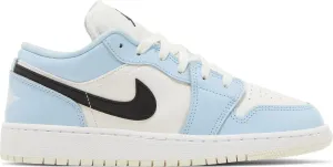 Air Jordan 1 Low Ice Blue Black