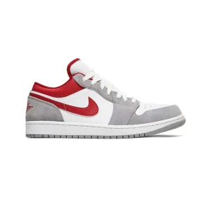 Air Jordan 1 Low SE 'Light Smoke Grey Gym Red' (2021)