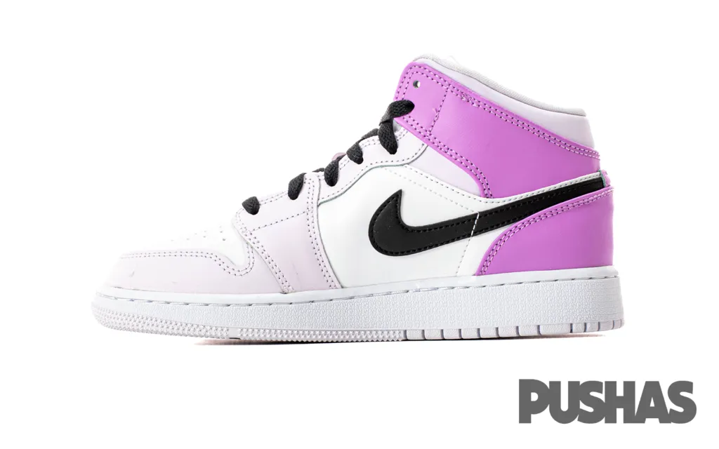 Air Jordan 1 Mid 'Barely Grape' GS (2022)