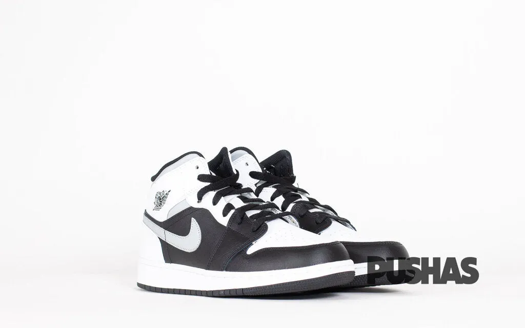 Air Jordan 1 Mid 'White Shadow' GS