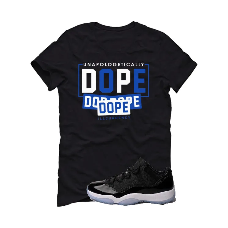 Air Jordan 11 Low “Space Jam” | illcurrency Black T-Shirt (DOPE)