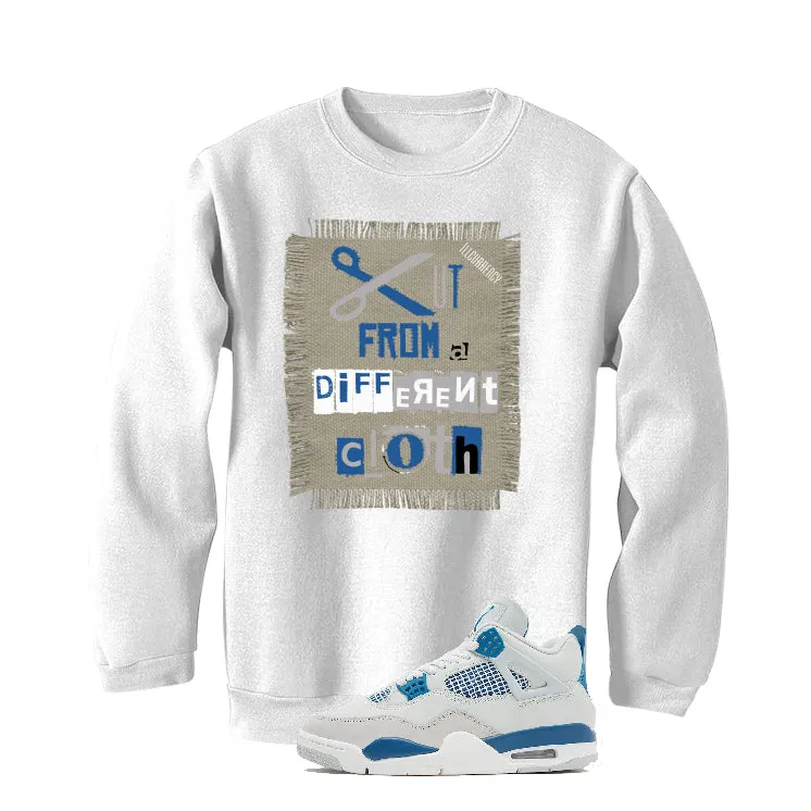 Air Jordan 4 “Military Blue” | illcurrency White T-Shirt (Cut from a different cloth)