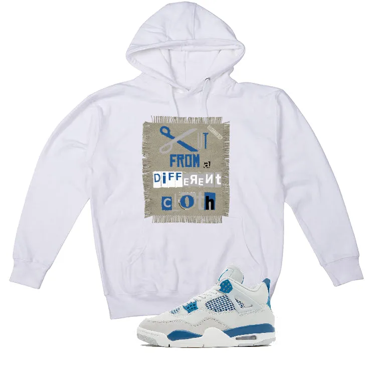 Air Jordan 4 “Military Blue” | illcurrency White T-Shirt (Cut from a different cloth)