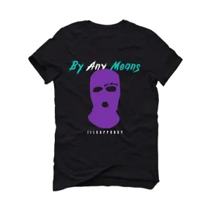 Air Jordan 5 "Alternate Grape" Black T-Shirt (By any means)