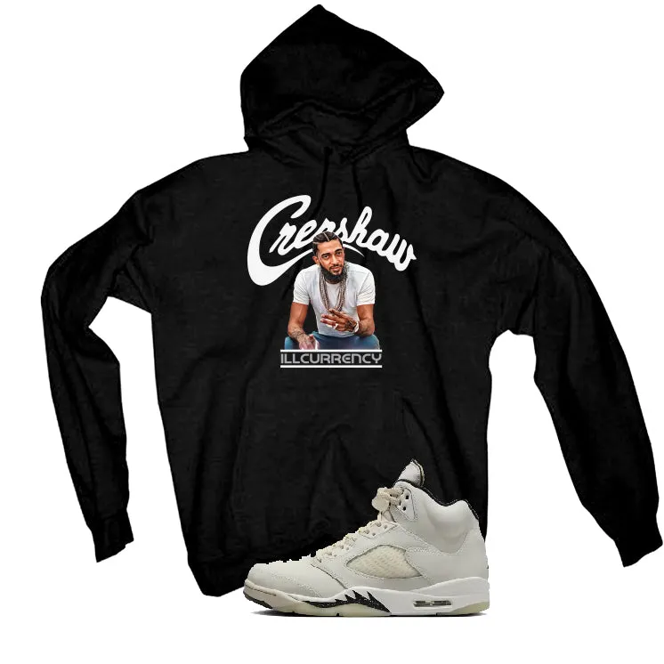 Air Jordan 5 SE “Sail” | illcurrency Black T-Shirt (Crenshaw)