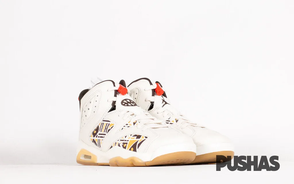 Air Jordan 6 'Quai54' - Sail Brown