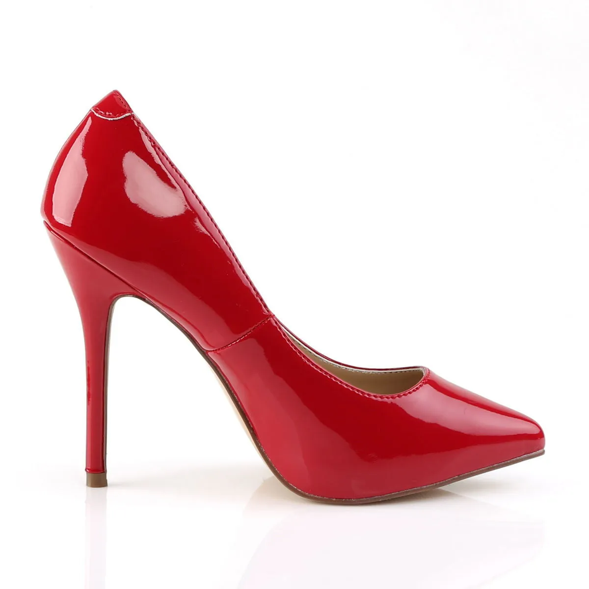 Amuse 20 Classic Pump with 5 inch heel - Red Patent