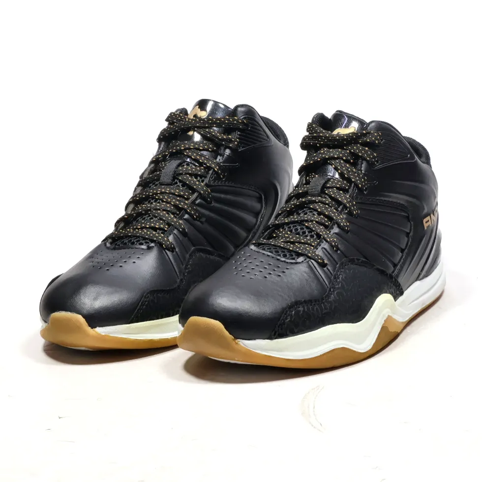 And1 High-Top Sneakers Leather Black Colour For Men