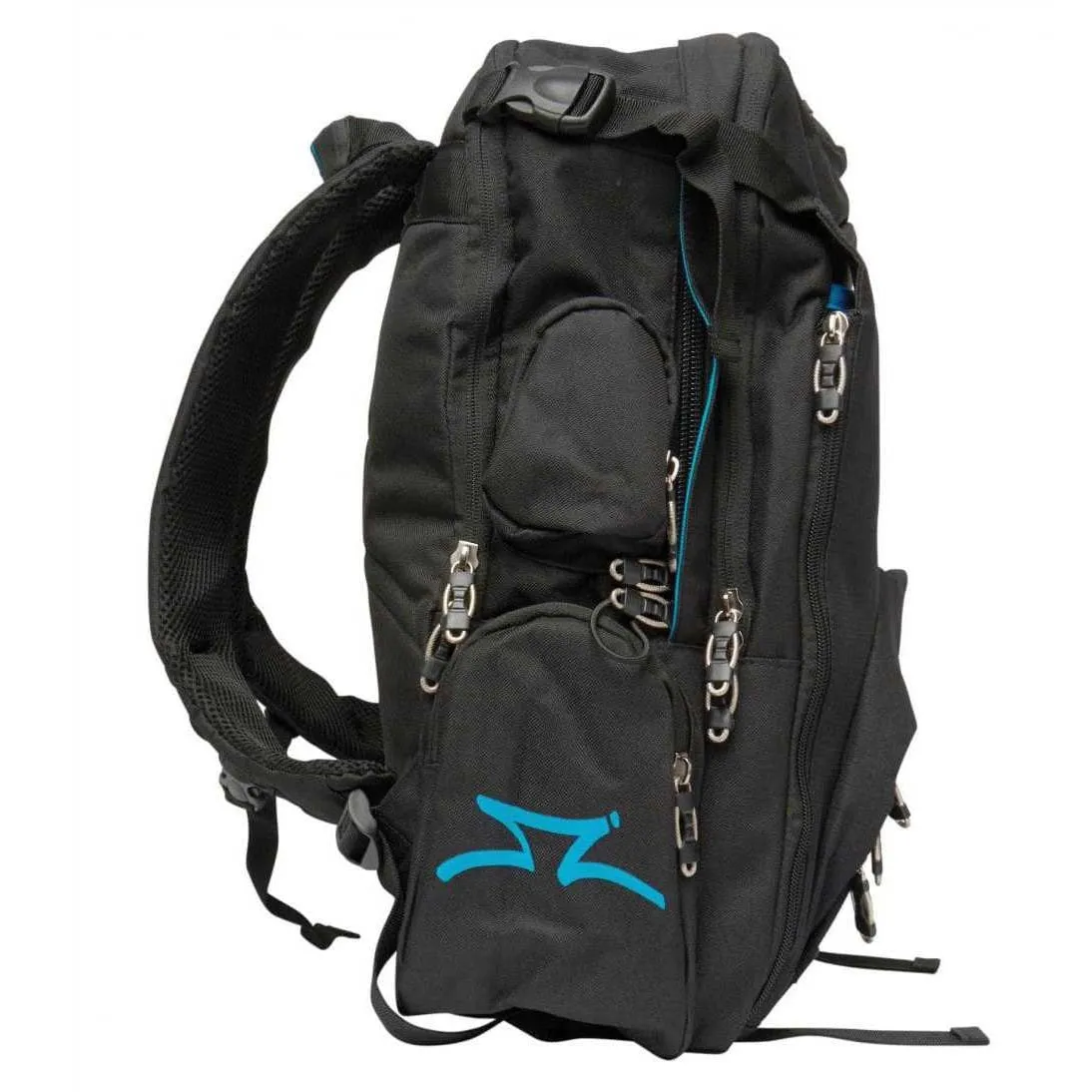 AO Transit Scooter Backpack - Black/Turquoise