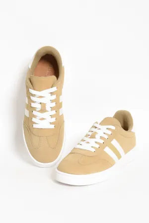 Attitude Natural Suede Sneaker