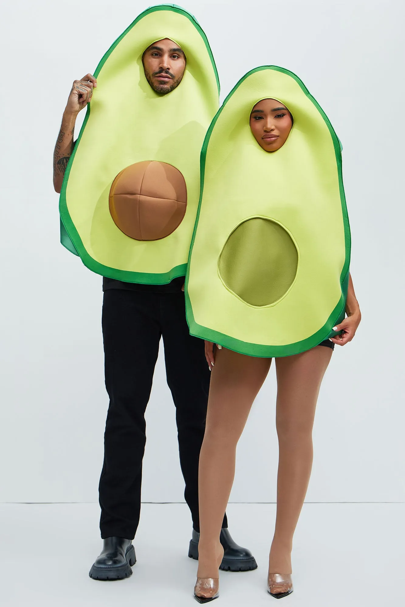 Avocado Tunic 2Pack Couple Costume Set - Green