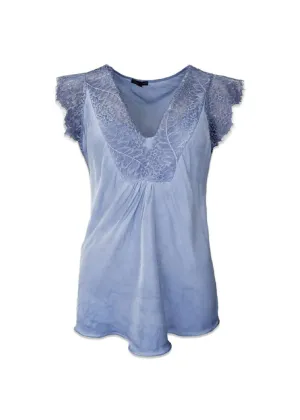 BCBILLY lace top - Lt. Jeans