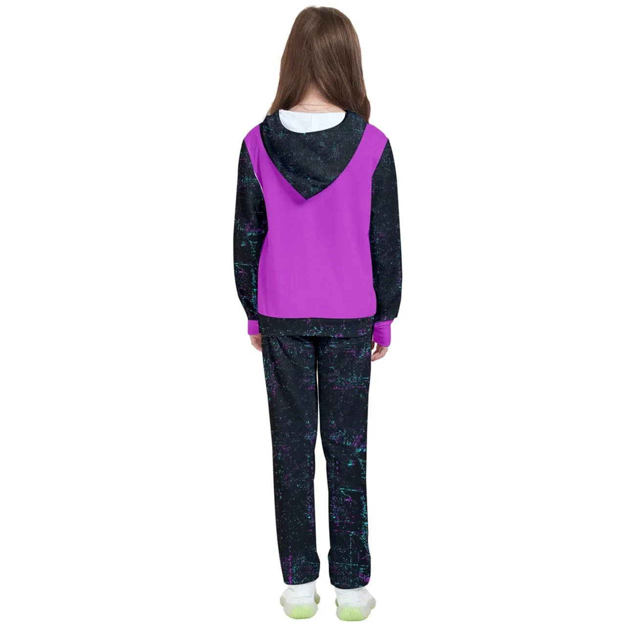 Beauty Kids' Jogging Set - Purple