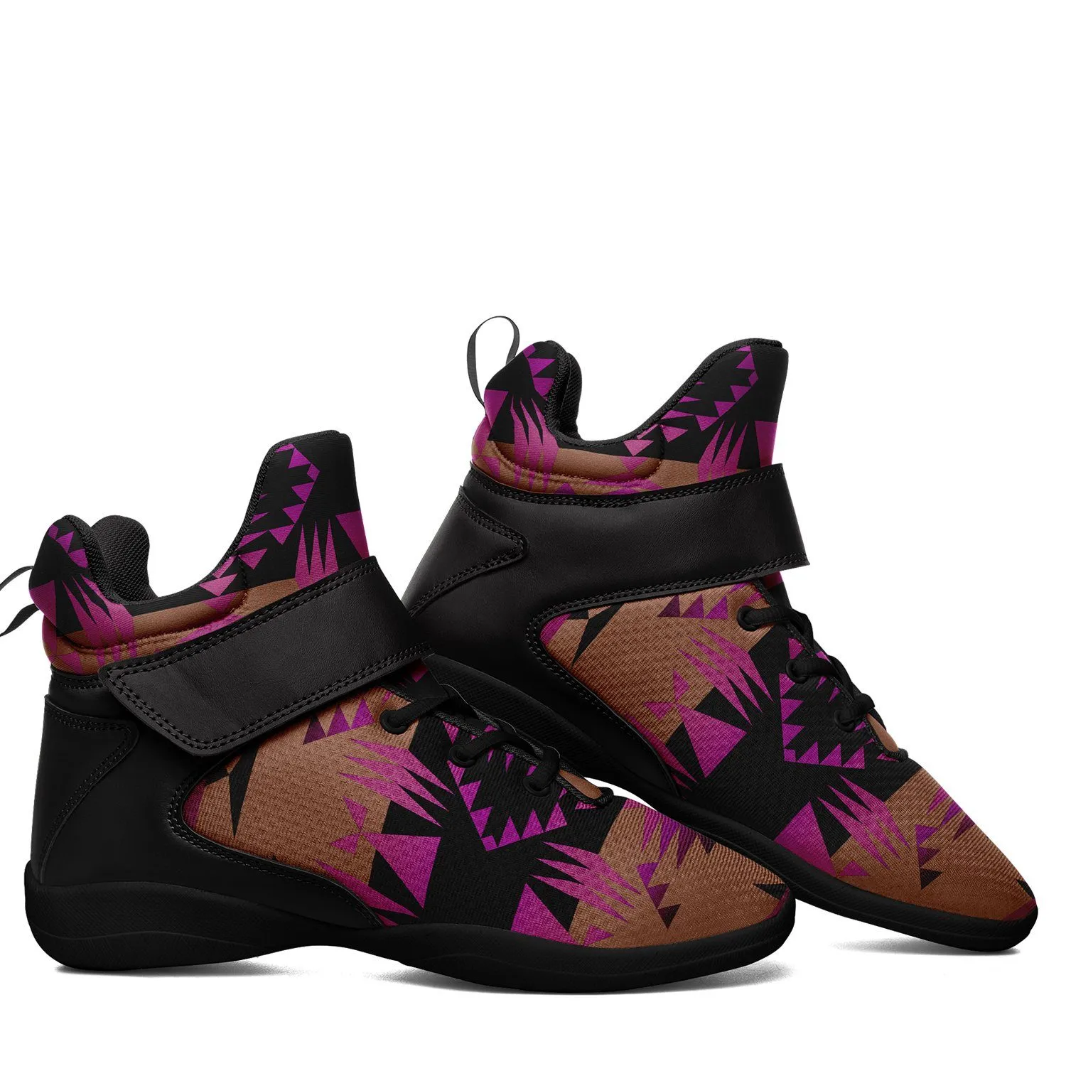 Between the Mountains Berry Ipottaa Basketball / Sport High Top Shoes