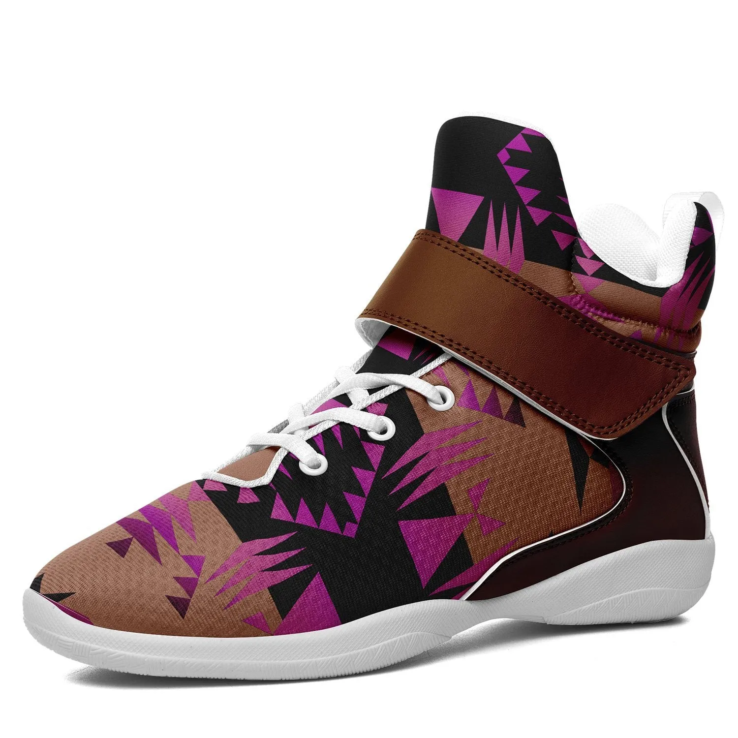 Between the Mountains Berry Ipottaa Basketball / Sport High Top Shoes