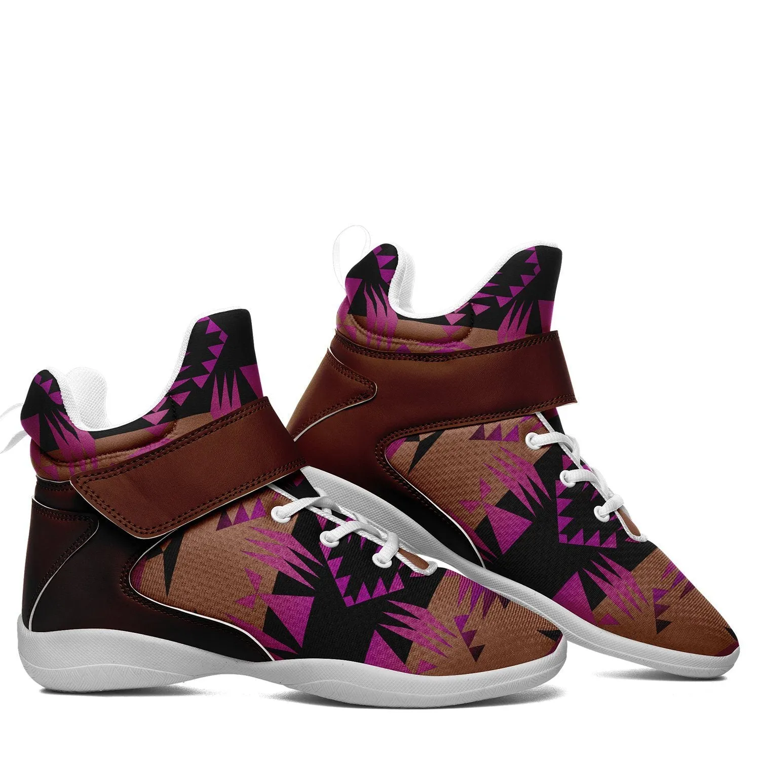 Between the Mountains Berry Ipottaa Basketball / Sport High Top Shoes