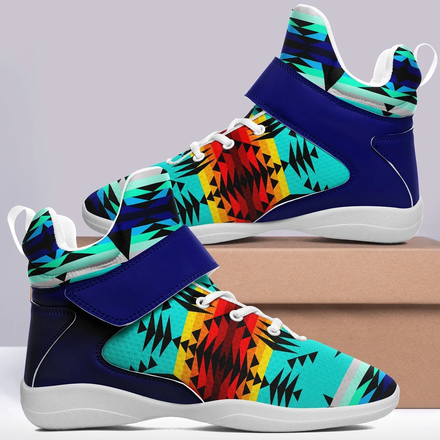 Between the Mountains Kid's Ipottaa Basketball / Sport High Top Shoes