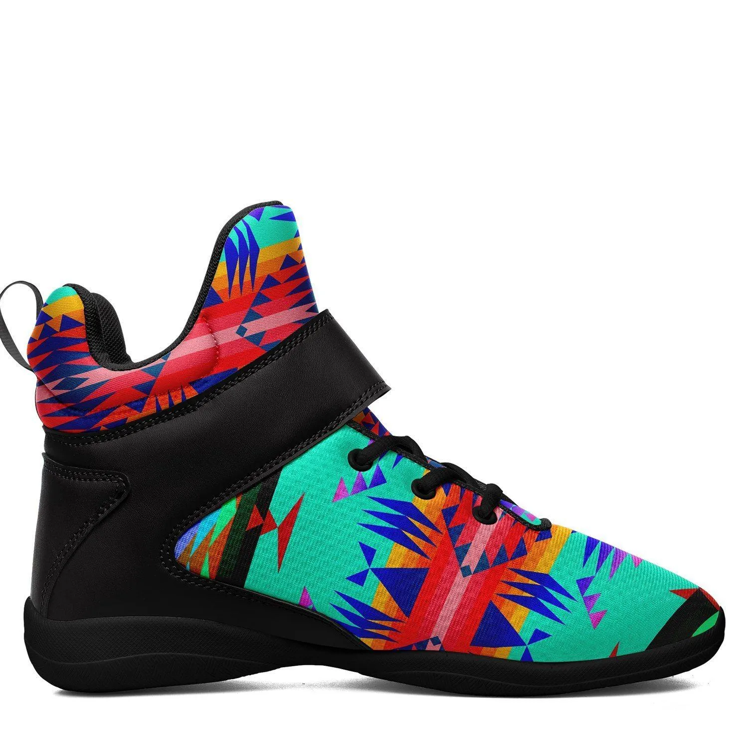 Between the Mountains Spring Ipottaa Basketball / Sport High Top Shoes - Black Sole