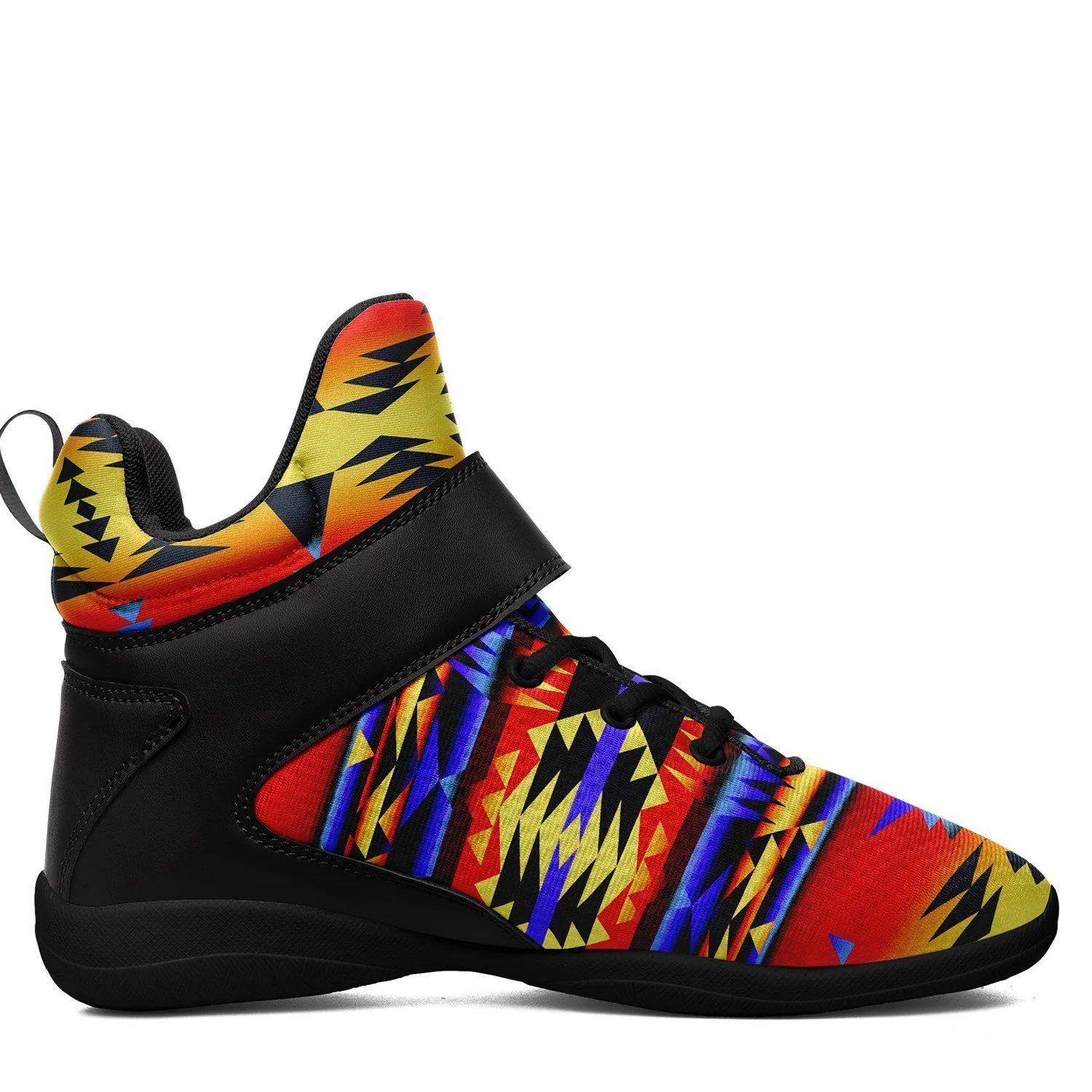 Between the San Juan Mountains Ipottaa Basketball / Sport High Top Shoes - Black Sole