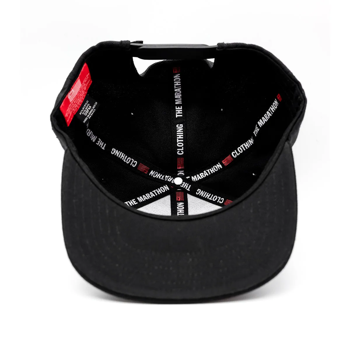 Big M Logo Limited Edition Snapback - Black/Red