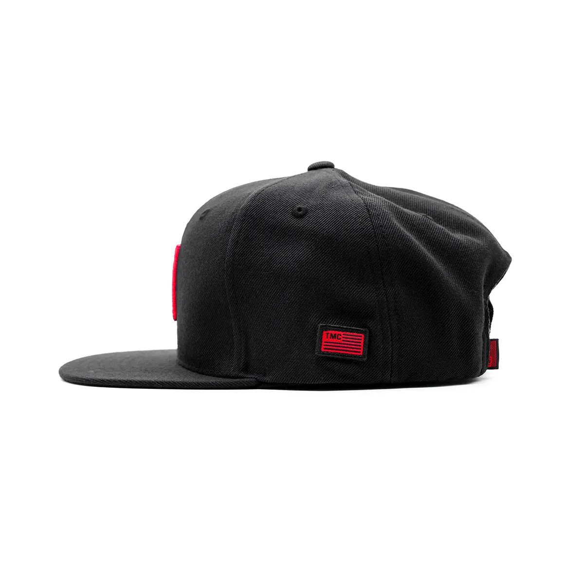 Big M Logo Limited Edition Snapback - Black/Red