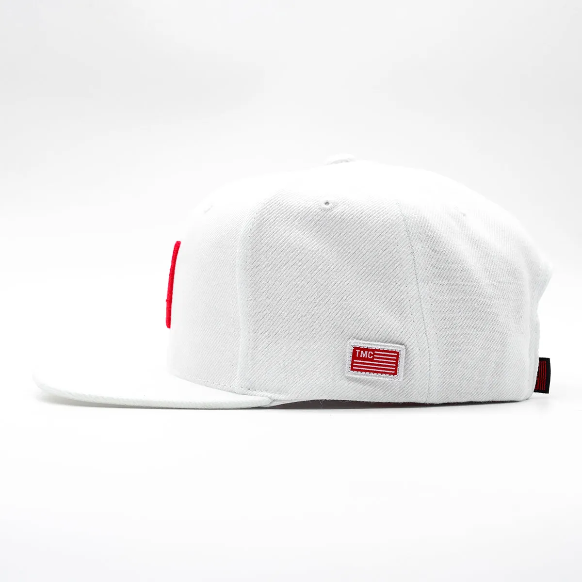 Big M Logo Limited Edition Snapback - White/Red