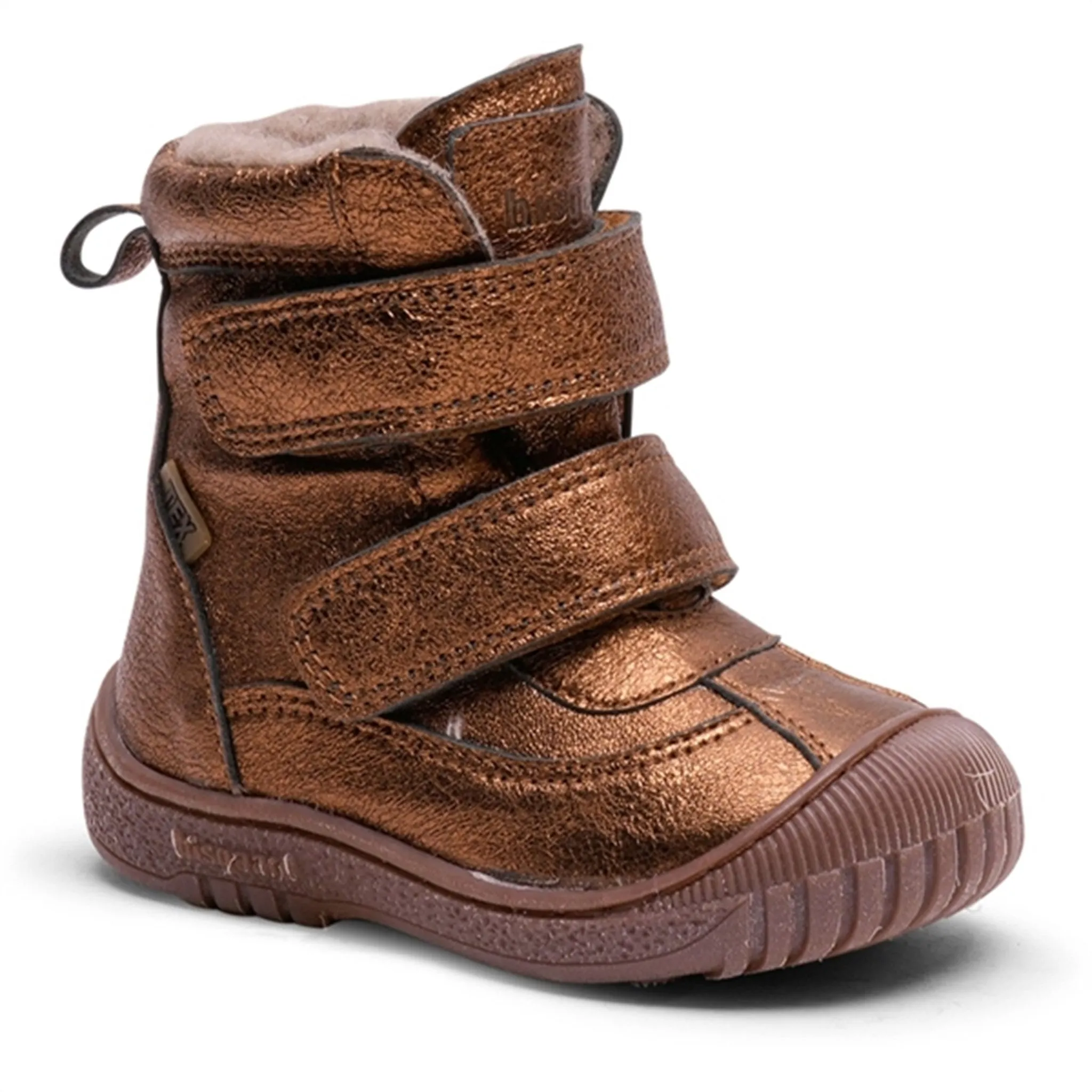 Bisgaard Ellis Tex Boots Bronze Metallic