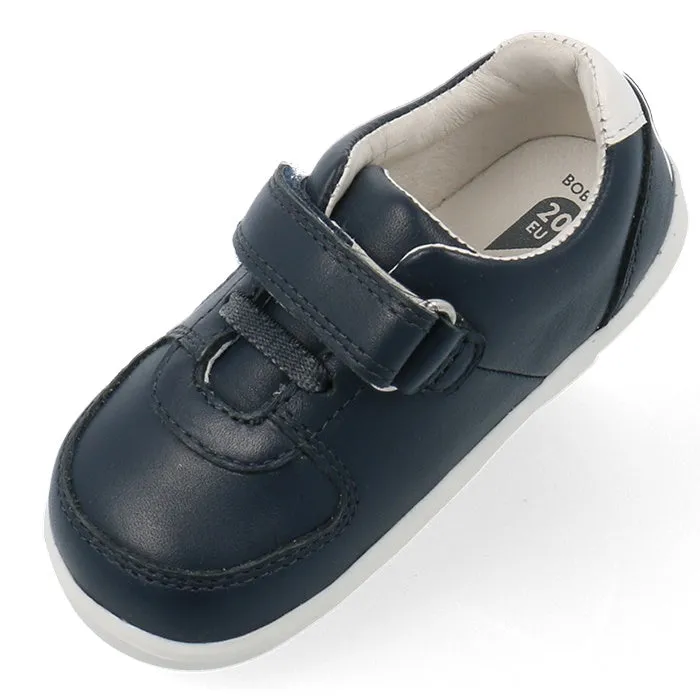 Bobux Step Up SU Toddlers Leather Sneaker Comet Navy 734603