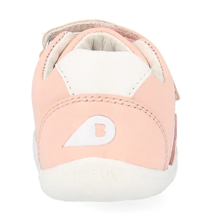 Bobux Step Up SU Toddlers Leather Sneaker Comet Pink 734604