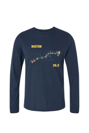 Boston Map Long Sleeve