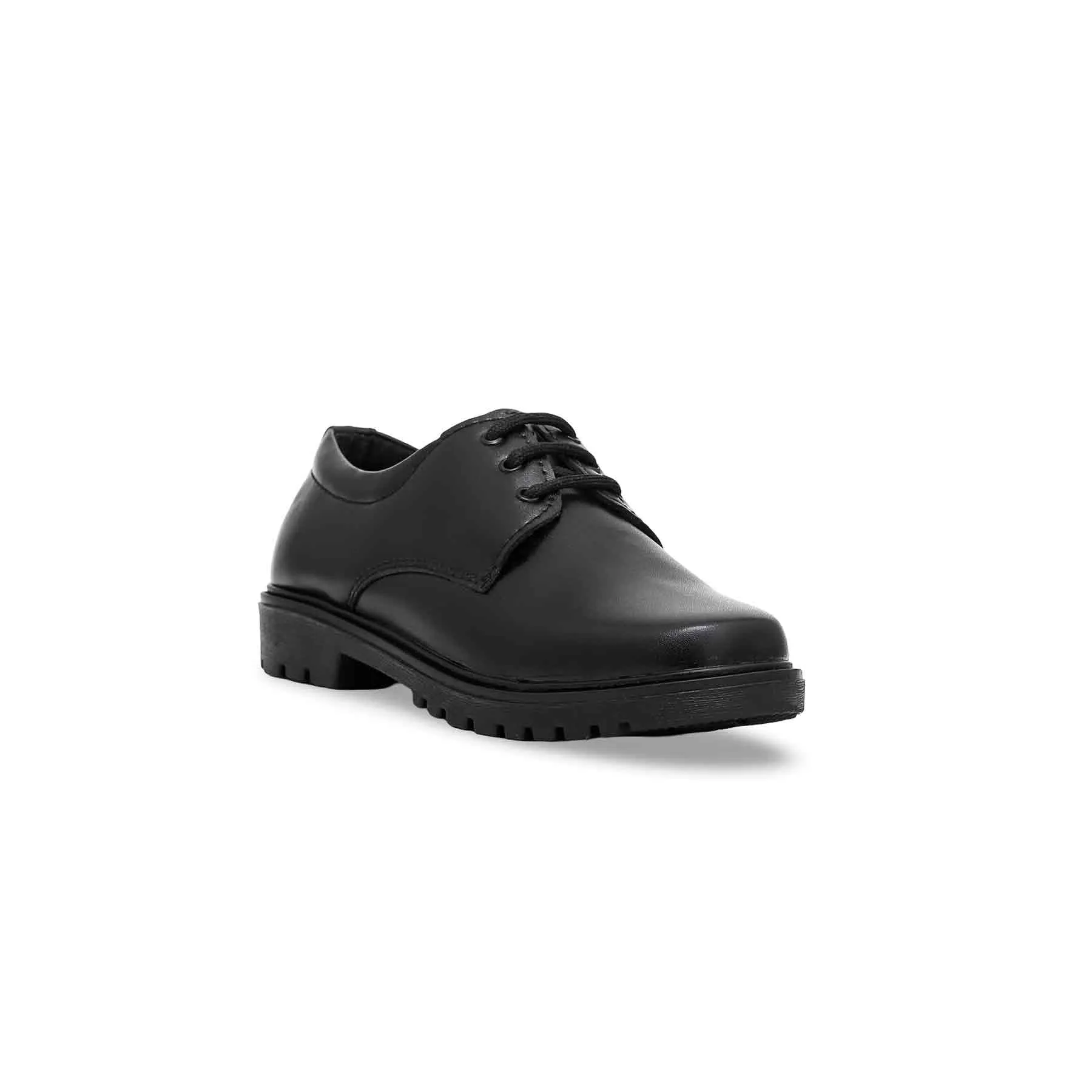 Boys Black School Shoes SK1075