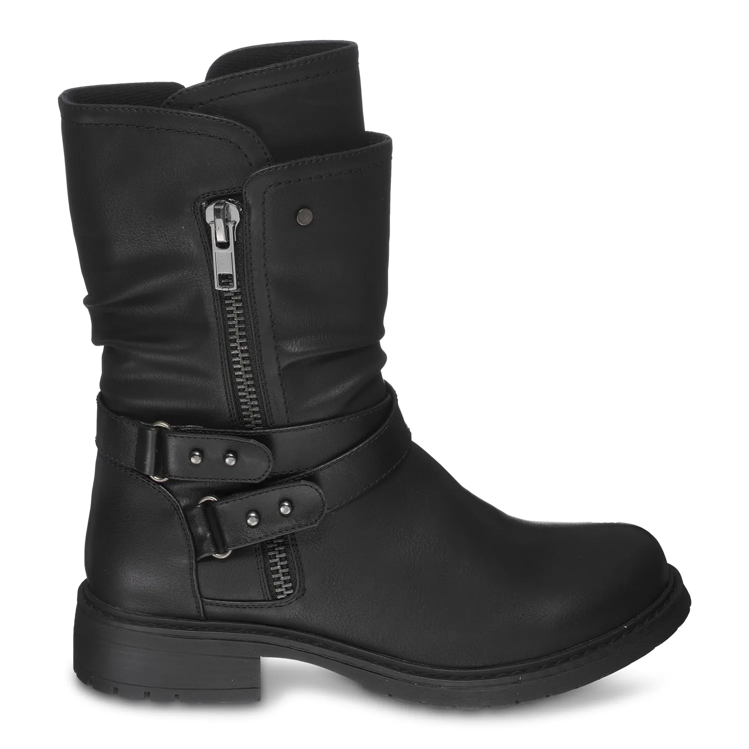 Brandy Black Ankle Boot